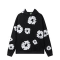 Denim Tears Cotton Wreath Hoodie - Black